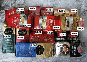 Obrovský balík Poprads. kávy - polovičná cena v plnej záruke