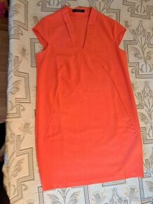 Oranžové letné šaty