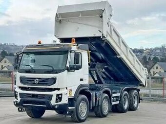VOLVO FMX 410,  pohon 8x4 Trojstranný sklápač