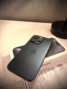 Predám Apple iPhone 15 PRO 128GB, AKO NOVÝ, ZÁRUKA SK