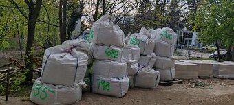 Dunajský štrk v big bagu alebo akýkoľvek piesok štrk