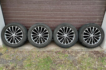 originální ALU kola škoda trinity black R18 5x112