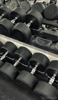 Sada 2,5kg - 50kg - Profi Pogumovaný činky - Celkem 1050kg