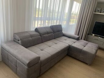 Sedačka rohová rozkladacia