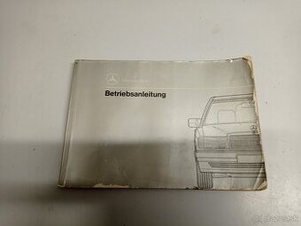 Predám návod na mercedes W201.