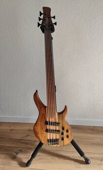 Harley Benton HBZ-2005FL NT - 5 strunová bezpražcová basa