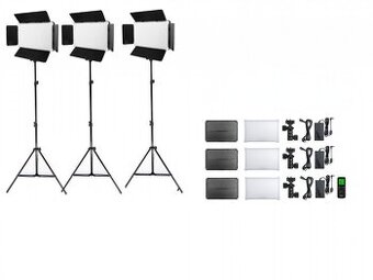 Set 3 ks Viltrox VL-D640T - KIT svetiel,