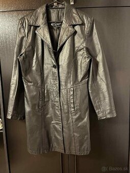 Dámska kožený kabát