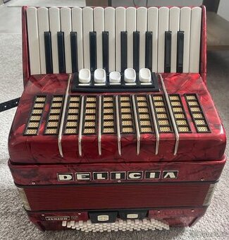 Akordeon/harmonika Delicia Junior 72-bas