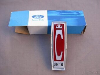 Ford Cortina Mk 3 labuť line 1 nepoužitý znak masky chladiča