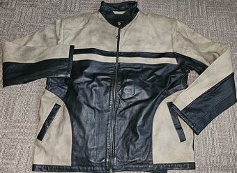 Bunda kožená xl moto bunda