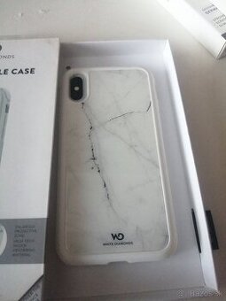 NOVÝ odolný kryt White Diamonds TOUGH MARBLE – iPhone X/XS