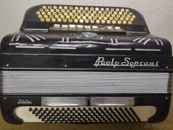 gombíkový chromatický akordeon PauloSoprani