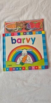 Magnetická knižka Barvy a Magnetická hra Autá