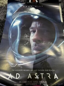 Podpísaný plagát AD ASTRA