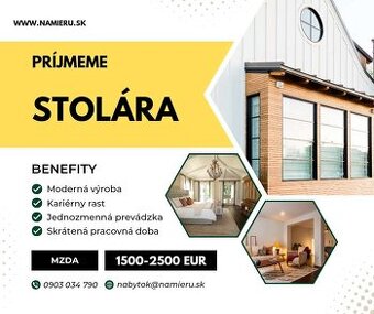 Prijmeme stolara