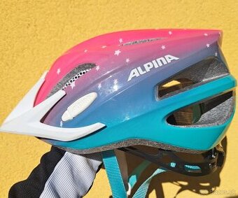 Dievčenská cyklistická prilba Alpina