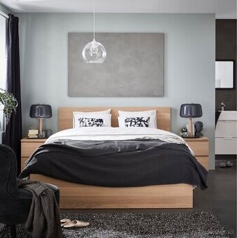 IKEA MALM spálňa