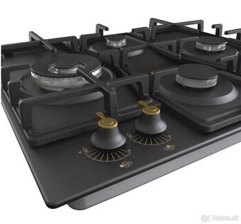 Plynová varná platňa Gorenje Retro GW6D42CLB WOK čierna