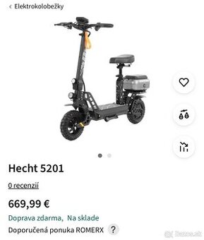 Hecht elektrokolobežka