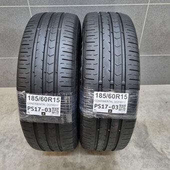 Letné pneumatiky 185/60 R15 CONTINENTAL DOT4917