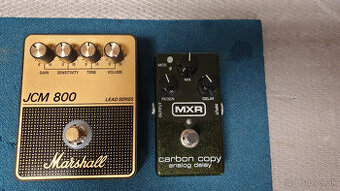 Gitarove efekty overdrive a delay