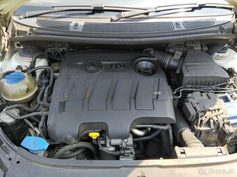 fabia 2 motor, hlava, blok, vstrek, trysky, 1.6 TDI 55KW