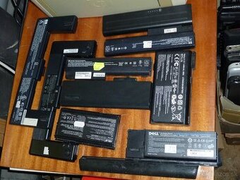 Predám zlé batérie z notebookov