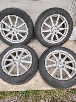 4ks alu disky orig. AEZ 5x112 R17 pneu 215/55 r17