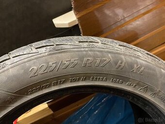 Predám zimné pneumatiky 225/55 r17 h - 1