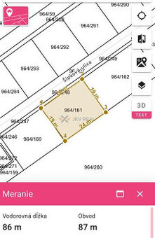 Stavebný pozemok Štitáre