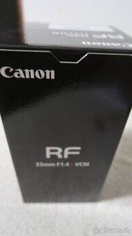 Canon RF 35 f1,4 L VCM