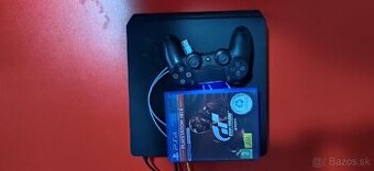 Predám PS 4 slim 500gb + hra