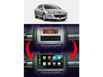 Android radio Peugeot 407 navigácia gps,kamera atd... - 1