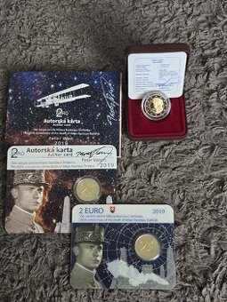 2€ Proof 2019 M.R.ŠTEFÁNIK