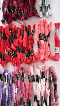 Vyšívacia priadza - MULINKA a PERLA - 1