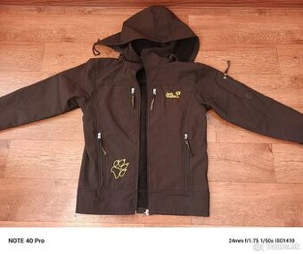 Chlapčenska prechodná softshellová bunda