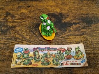 Kinder figúrka Robinson 1991 s papierikom