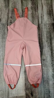 Oteplovačky bunda a kukla čiapka teplá veľkosť 116