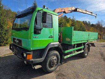 MAN 8.163 4x4 valník + FASSI F45A.22