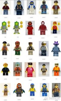Originálne LEGO figúrky, panáčikovia, postavičky