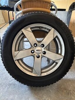 zimná sad z audi A6C8 225/60 r17 + 5x112 r17