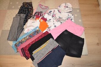 Balík pre dievča 18ks, veľkosť 146/158, top stav