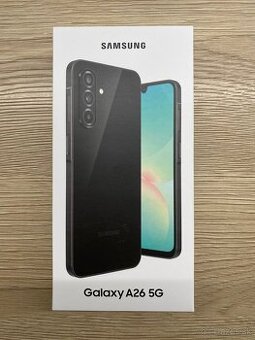 Nový/nerozbalený Samsung Galaxy A26 5G A266B 6GB/128GB Black