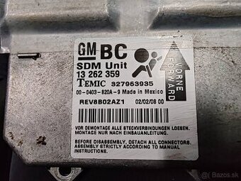 Corsa D jednotka airbagov