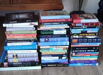 Rozlicne knihy.Cena3€ za kus.