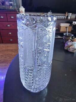 Kryštáľová váza 25.5