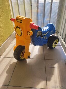 Dohány odrážadlo Cross motorka veľká - modrá  Jeho nosnosť j