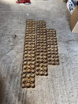 Retro plastová stena