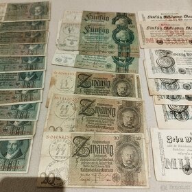 Staré papierové bankovky